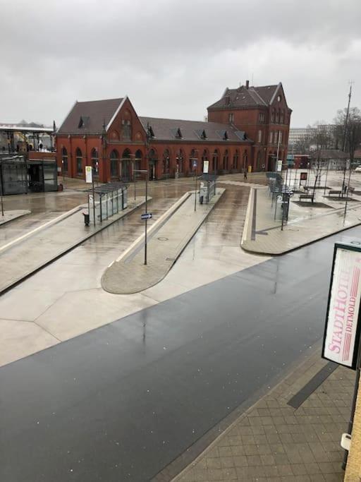 Apartmenthaus Am Bahnhof Detmold Buitenkant foto